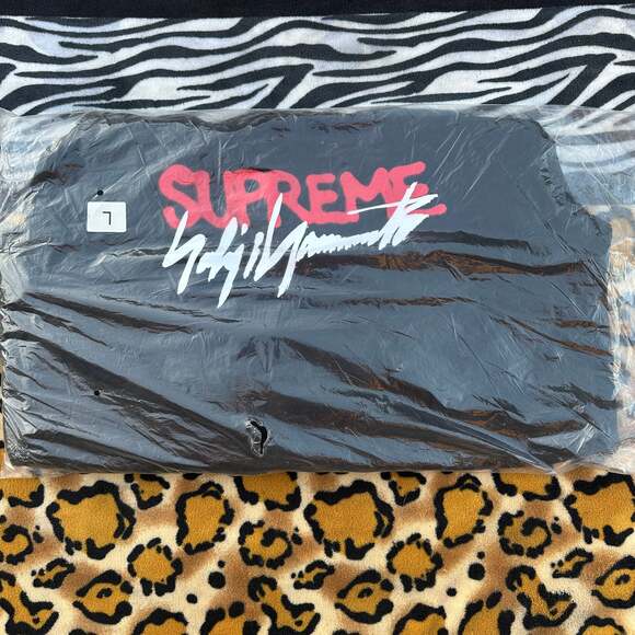 Supreme FW20 Yohji Yamamoto Logo Crewneck Sweatshirt L Black Box Logo